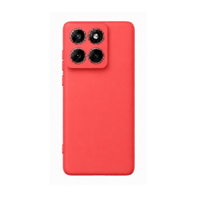 θήκη σιλικόνης (Soft) για Motorola Moto Edge 70 Fusion - κόκκινη