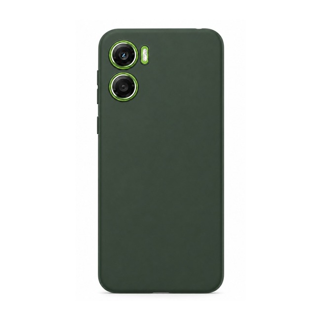 θήκη σιλικόνης (Soft) για Motorola Moto G06 - πράσινη
