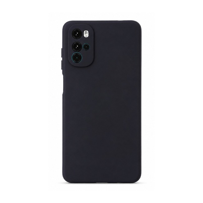 θήκη σιλικόνης (Soft) για Motorola Moto G22 - μαύρη