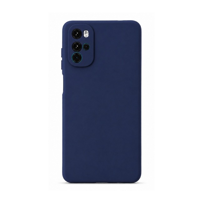 θήκη σιλικόνης (Soft) για Motorola Moto G22 - μπλε ναυτικό