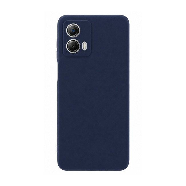 θήκη σιλικόνης (Soft) για Motorola Moto G53 - μπλε ναυτικό