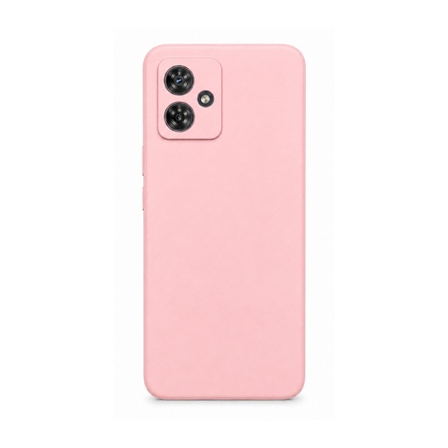 θήκη σιλικόνης (Soft) για Motorola Moto G54 - ροζ