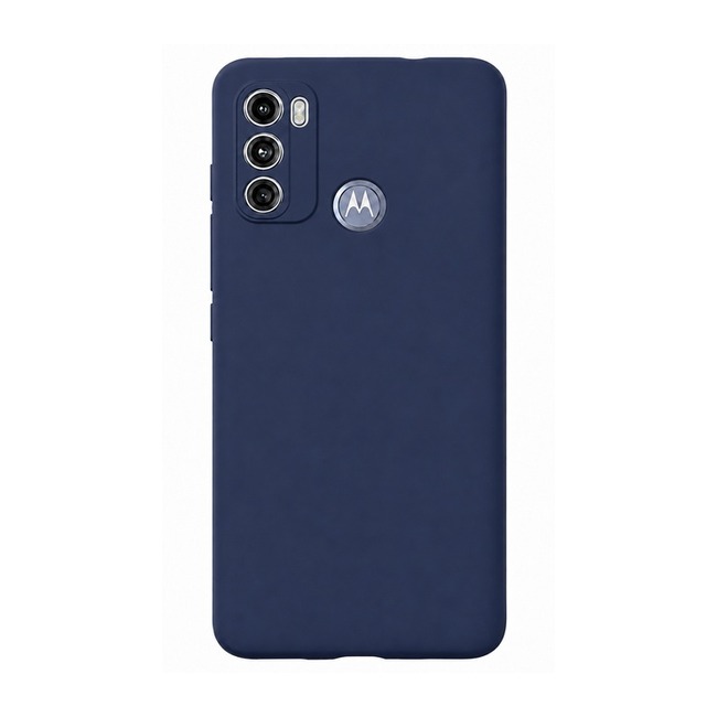 θήκη σιλικόνης (Soft) για Motorola Moto G60 - μπλε ναυτικό