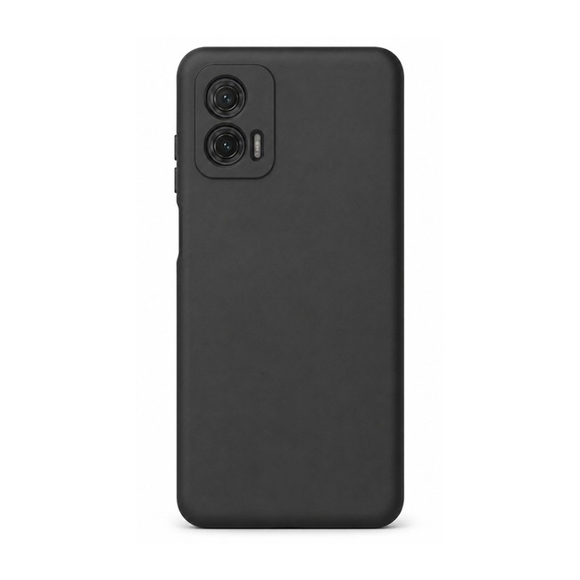 θήκη σιλικόνης (Soft) για Motorola Moto G73 - μαύρη