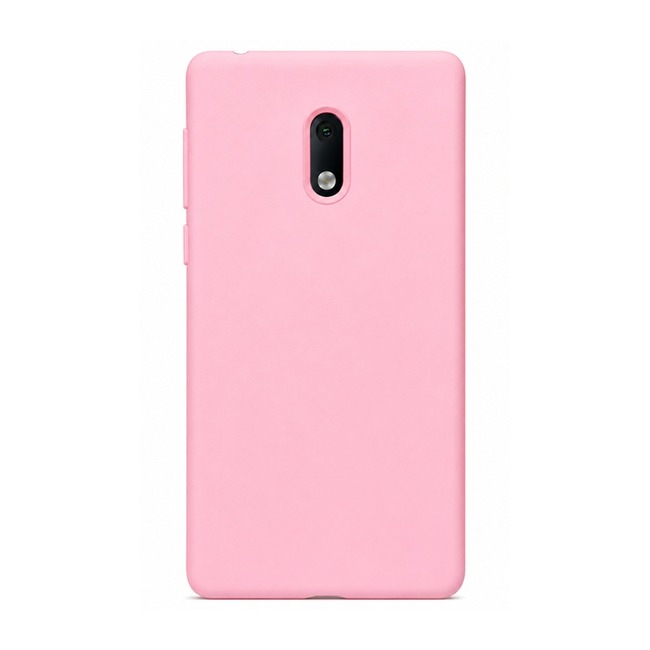 Θήκη σιλικόνης για Nokia 3.1 - ροζ