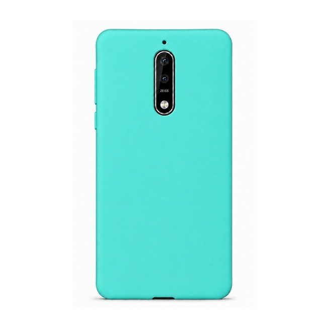 Θήκη σιλικόνης για Nokia 8 - turquoise