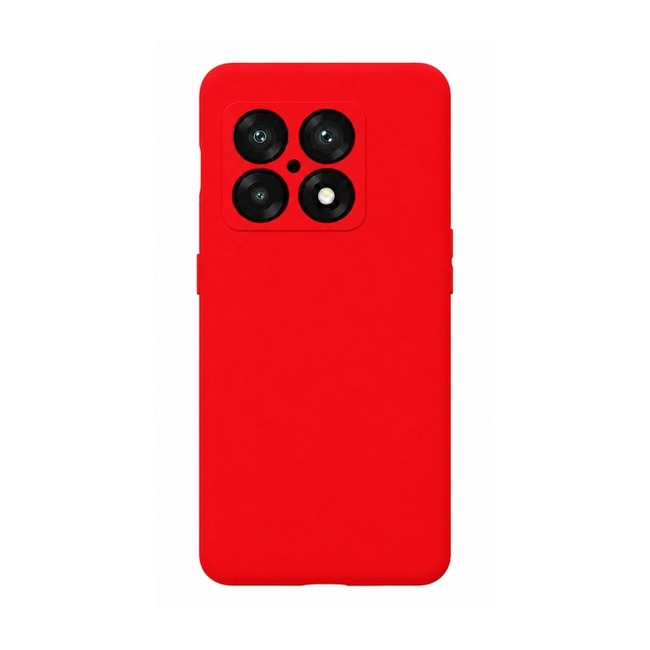 θήκη σιλικόνης (Soft) για OnePlus 10 Pro - κόκκινη