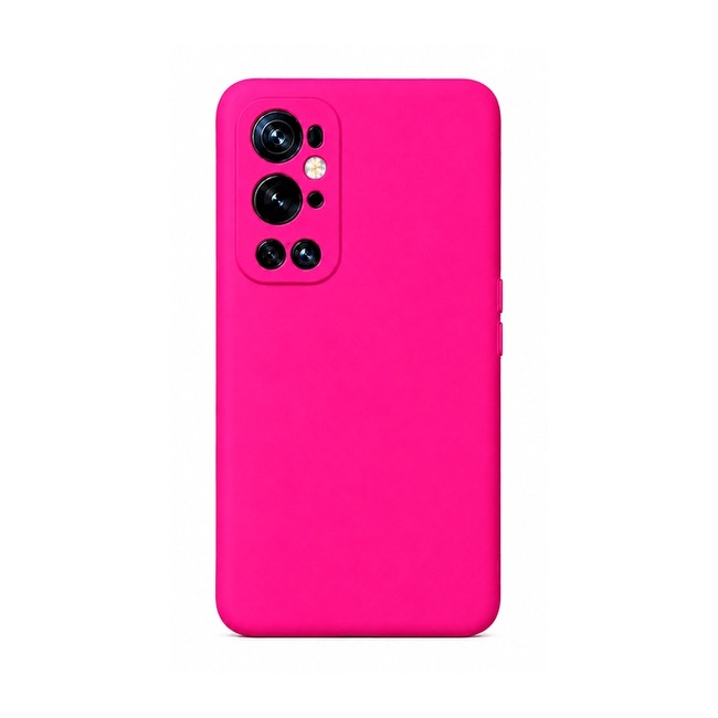 θήκη σιλικόνης (Soft) για OnePlus 9 Pro - φούξια