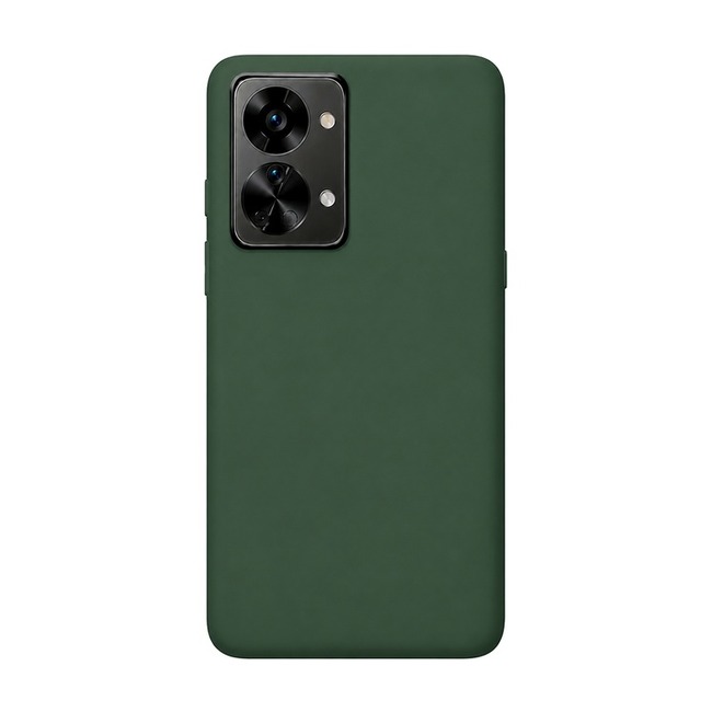 θήκη σιλικόνης (Soft) για OnePlus NORD 2T - σκούρο πράσινο