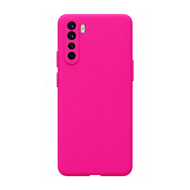 θήκη σιλικόνης (Soft) για OnePlus Nord 5G - φούξια