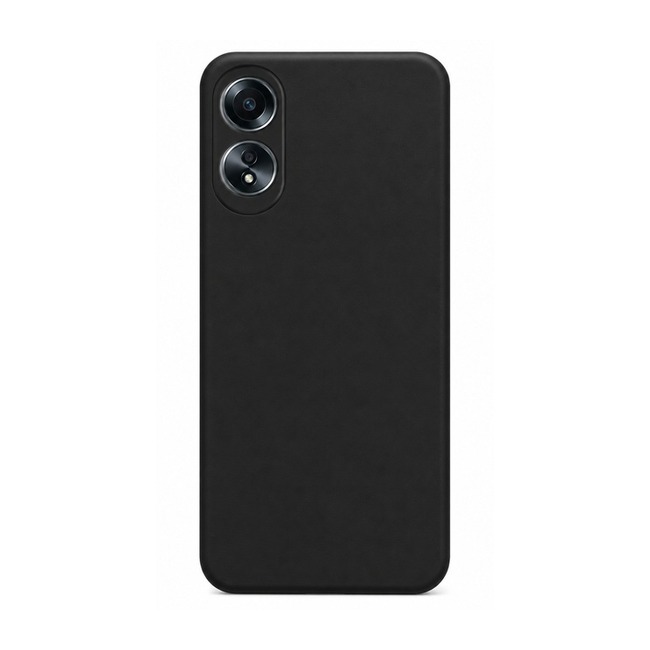 θήκη σιλικόνης (Soft) για Oppo A58 5G - μαύρη