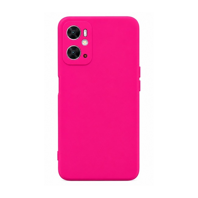 θήκη σιλικόνης (Soft) για Oppo A96 4G - φούξια