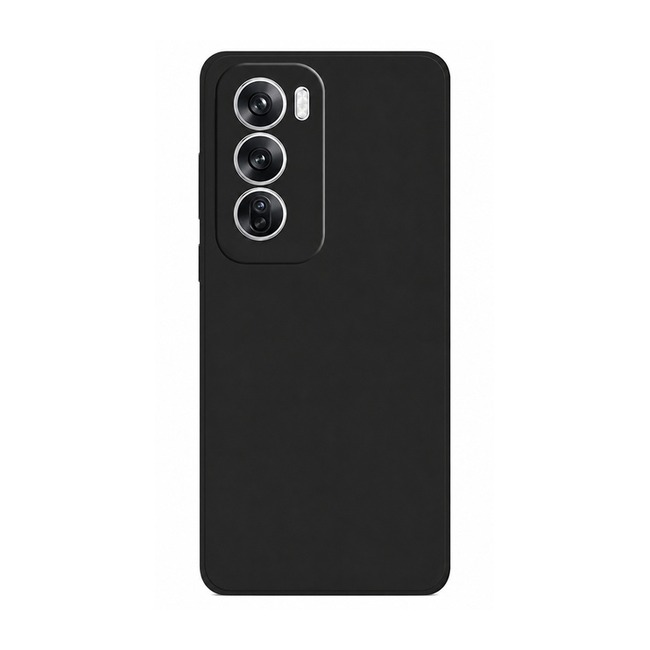 θήκη σιλικόνης (Soft) για Oppo RENO 12 Pro - μαύρη