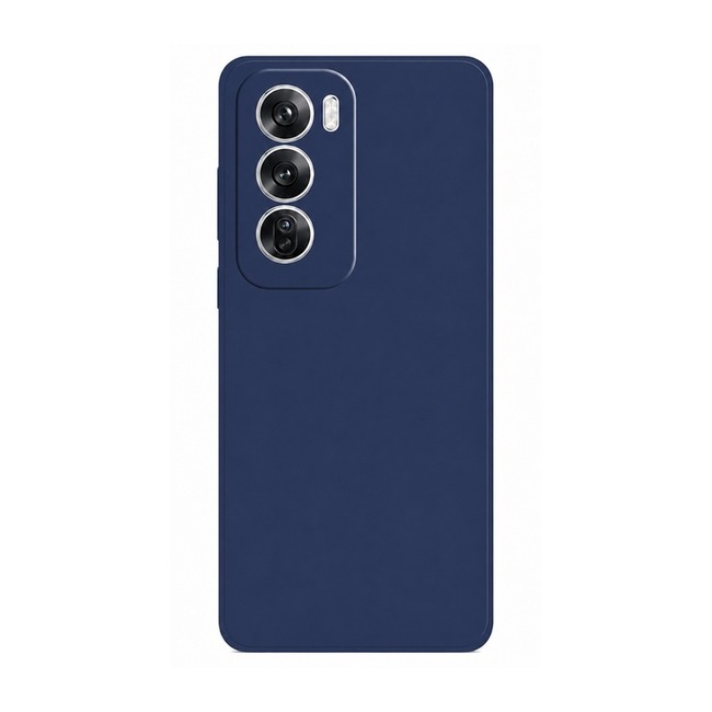 θήκη σιλικόνης (Soft) για Oppo RENO 12 5G - μπλε ναυτικό