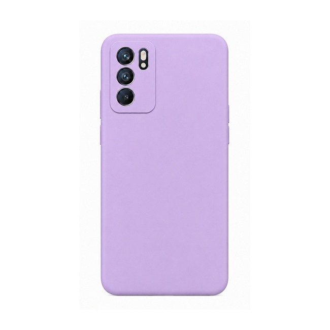 θήκη σιλικόνης (Soft) για Oppo RENO 6 5G - λιλά