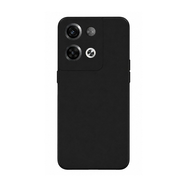θήκη σιλικόνης (Soft) για Oppo RENO 8 Pro - μαύρη