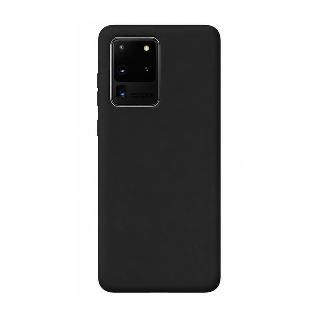 θήκη σιλικόνης (Soft) για Samsung Galaxy S20 Ultra - μαύρη