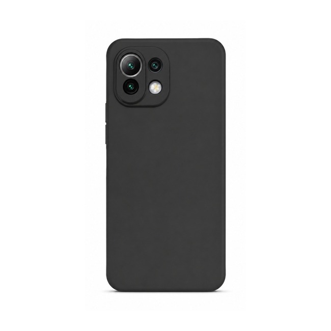 θήκη σιλικόνης (Soft) για Xiaomi Mi 11 Lite - μαύρη