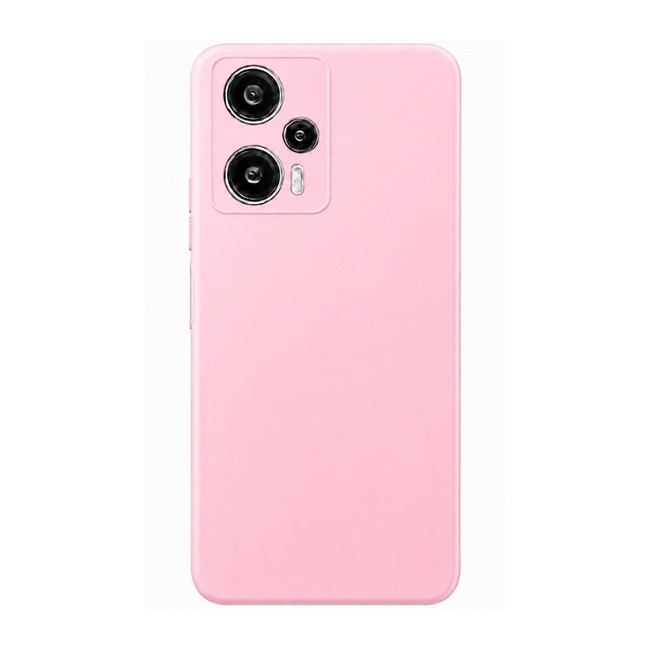θήκη σιλικόνης (Soft) για Xiaomi Poco F5 - ροζ