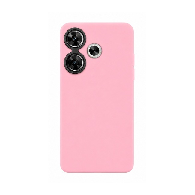 θήκη σιλικόνης (Soft) για Xiaomi Poco F6 - ροζ