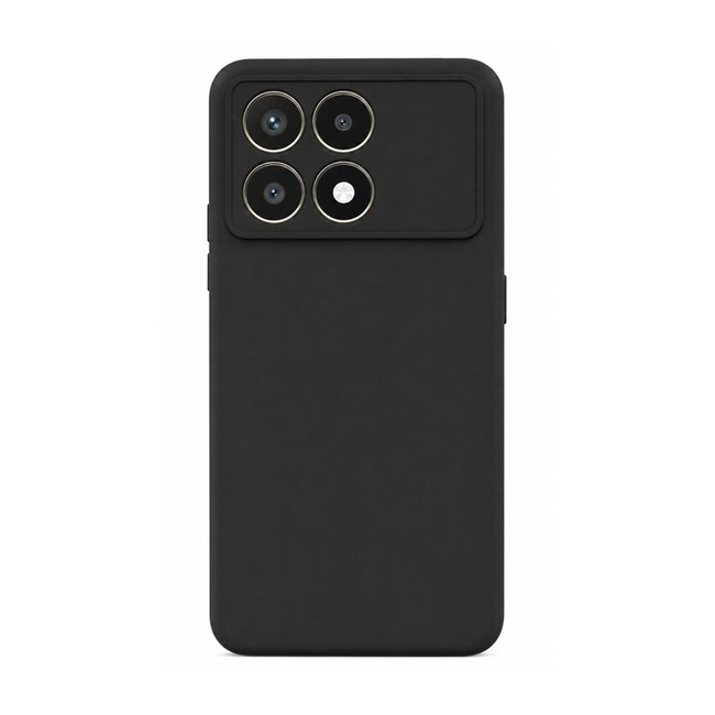 θήκη σιλικόνης (Soft) για Xiaomi Poco F6 Pro - μαύρη