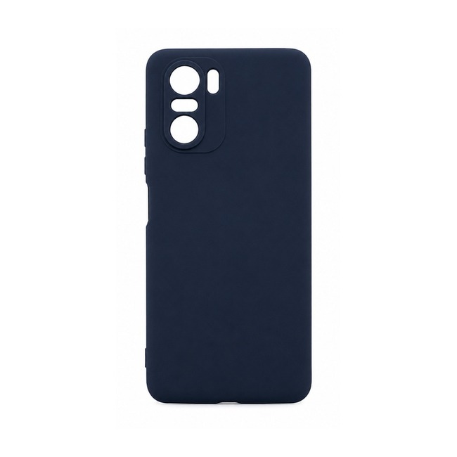 θήκη σιλικόνης (Soft) για Xiaomi Poco F3 - μπλε ναυτικό