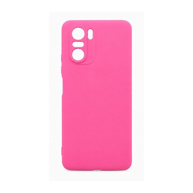 θήκη σιλικόνης (Soft) για Xiaomi Poco F3 - ροζ