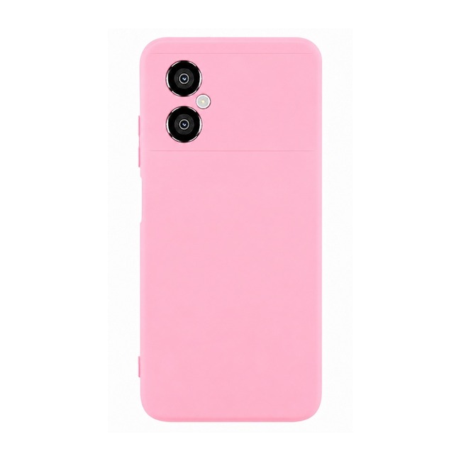 θήκη σιλικόνης (Soft) για Xiaomi Poco M4 - ροζ