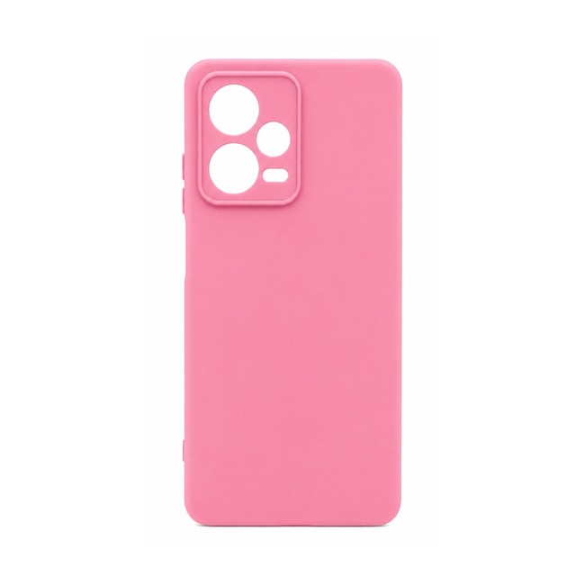 θήκη σιλικόνης (Soft) για Xiaomi Redmi Note 12 Pro 5G - ροζ