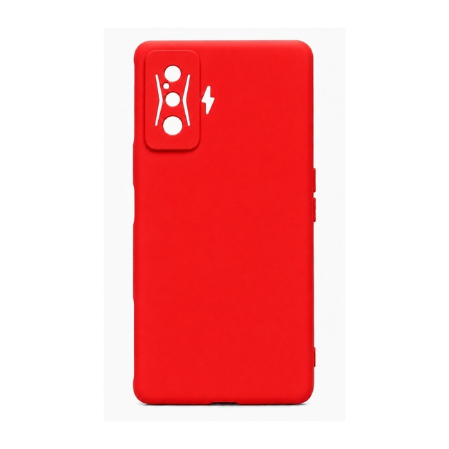 θήκη σιλικόνης (Soft) για Xiaomi Poco F4 GT - κόκκινη