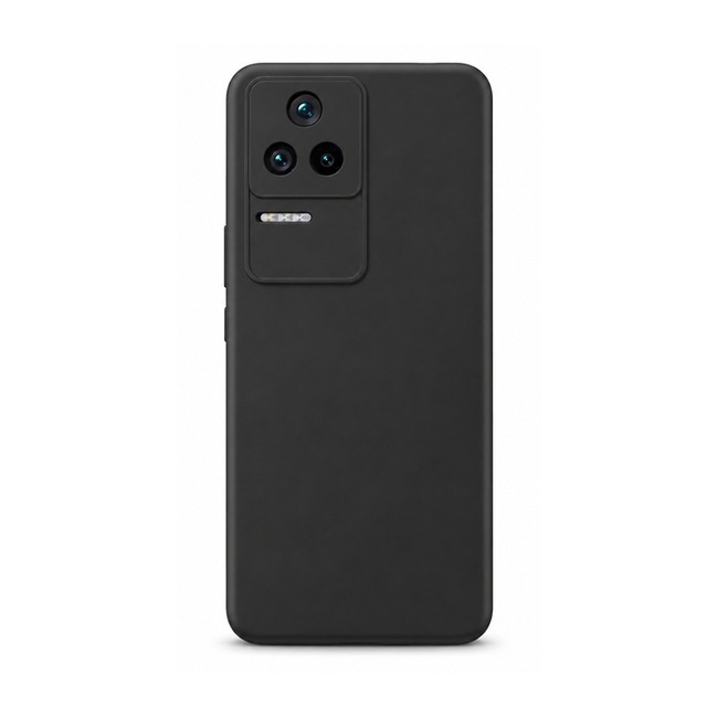 θήκη σιλικόνης (Soft) για Xiaomi Poco F4 - μαύρη