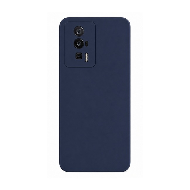 θήκη σιλικόνης (Soft) για Xiaomi Poco F5 Pro - μπλε ναυτικό