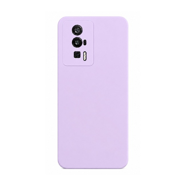 θήκη σιλικόνης (Soft) για Xiaomi Poco F5 Pro - λιλά