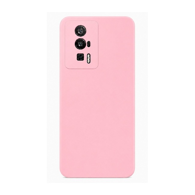 θήκη σιλικόνης (Soft) για Xiaomi Poco F5 Pro - ροζ