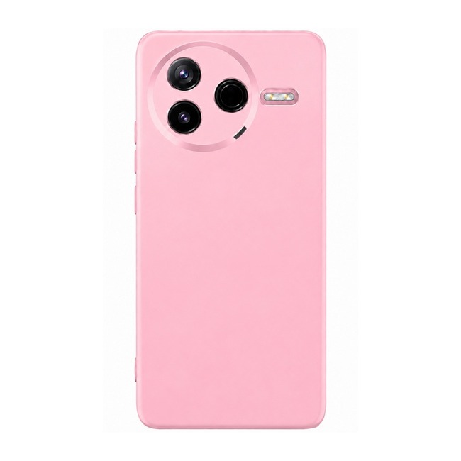 θήκη σιλικόνης (Soft) για Xiaomi Poco F7 Pro - ροζ