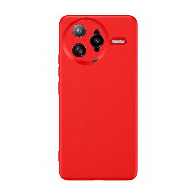 θήκη σιλικόνης (Soft) για Xiaomi Poco F7 Ultra - κόκκινη