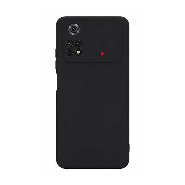 θήκη σιλικόνης (Soft) για Xiaomi Poco X4 Pro - μαύρη