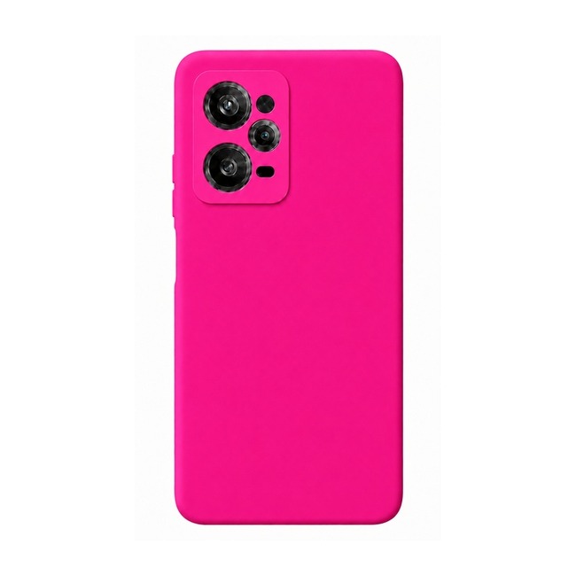 θήκη σιλικόνης (Soft) για Xiaomi Poco X5 Pro - φούξια