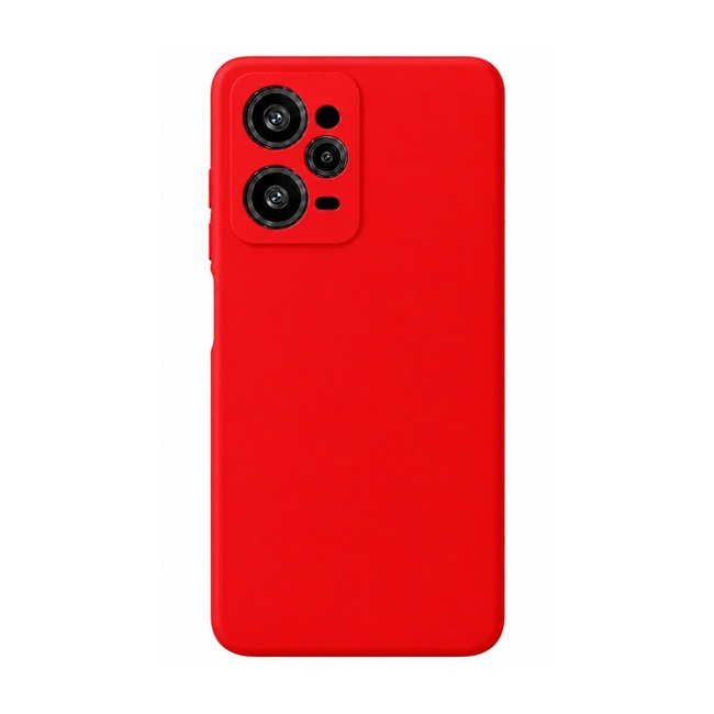 θήκη σιλικόνης (Soft) για Xiaomi Poco X5 Pro - κόκκινη