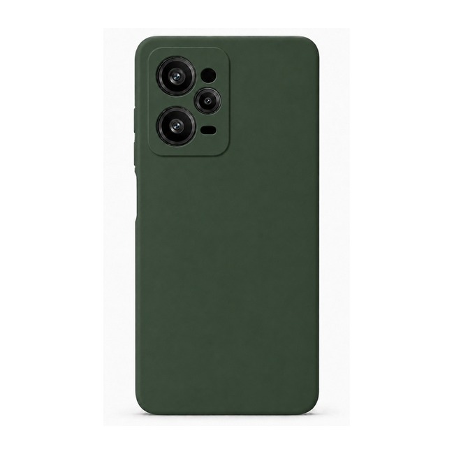 θήκη σιλικόνης (Soft) για Xiaomi Poco X5 Pro - σκούρο πράσινο