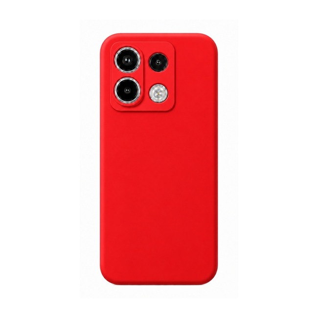 θήκη σιλικόνης (Soft) για Xiaomi Poco X6 - κόκκινη