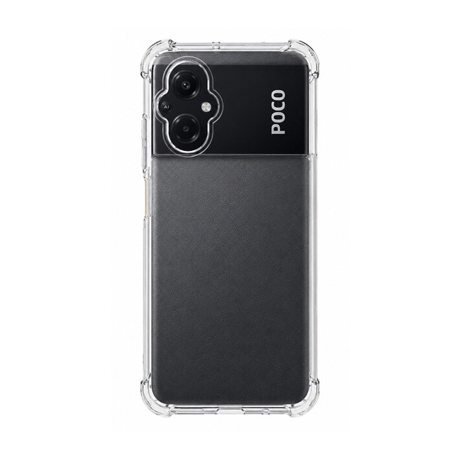 Διάφανη θήκη σιλικόνης για Xiaomi Poco M5 - διάφανη