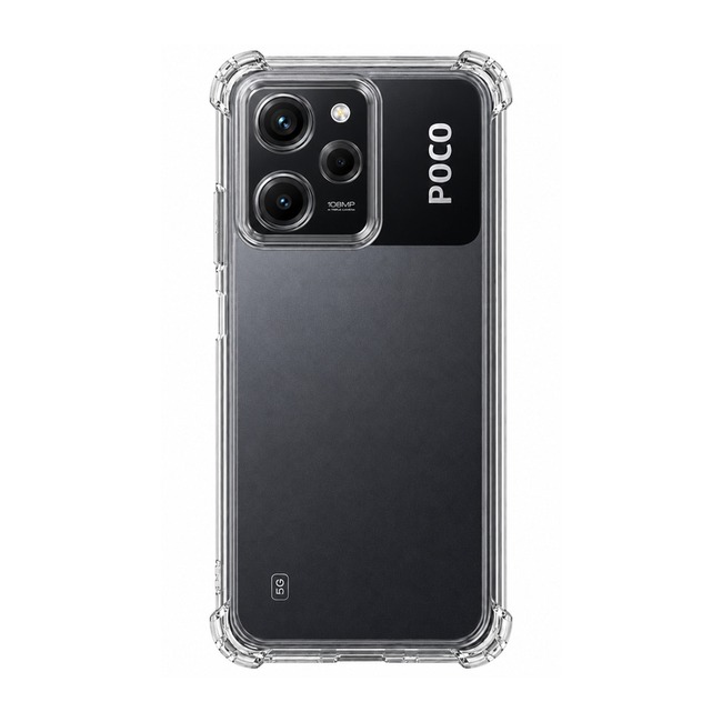 Διάφανη θήκη σιλικόνης για Xiaomi Poco X5 Pro 5G - διάφανη