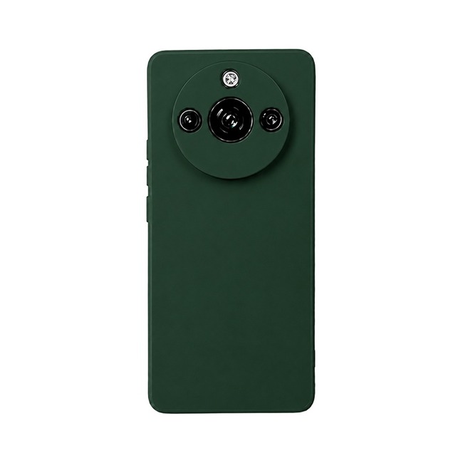 θήκη σιλικόνης (Soft) για Realme 11 Pro+ - σκούρο πράσινο