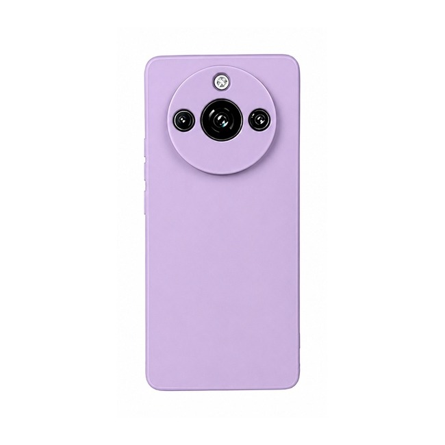 θήκη σιλικόνης (Soft) για Realme 11 Pro+ - λιλά