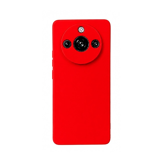 θήκη σιλικόνης (Soft) για Realme 11 Pro+ - κόκκινη
