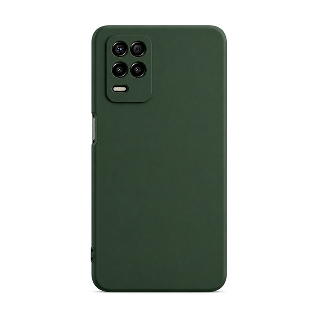 θήκη σιλικόνης (Soft) για Realme 8 5G - σκούρο πράσινο