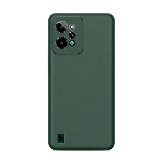 θήκη σιλικόνης (Soft) για Realme C31 - σκούρο πράσινο