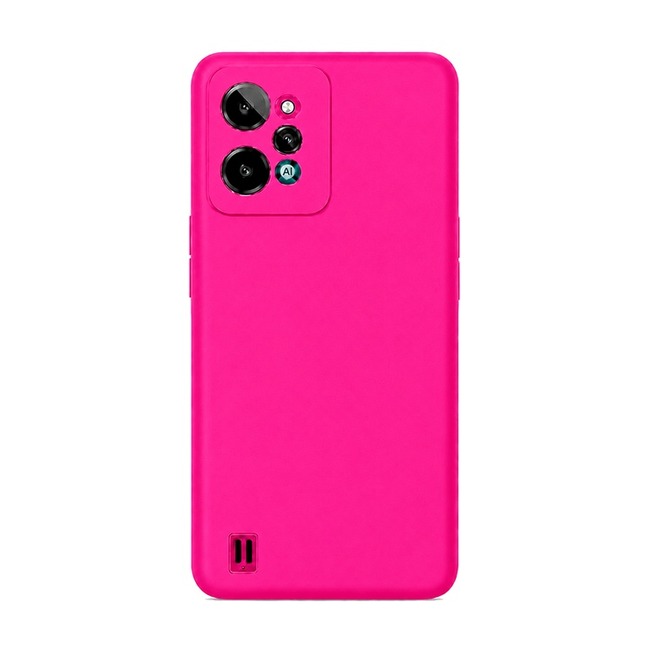 θήκη σιλικόνης (Soft) για Realme C31 - φούξια