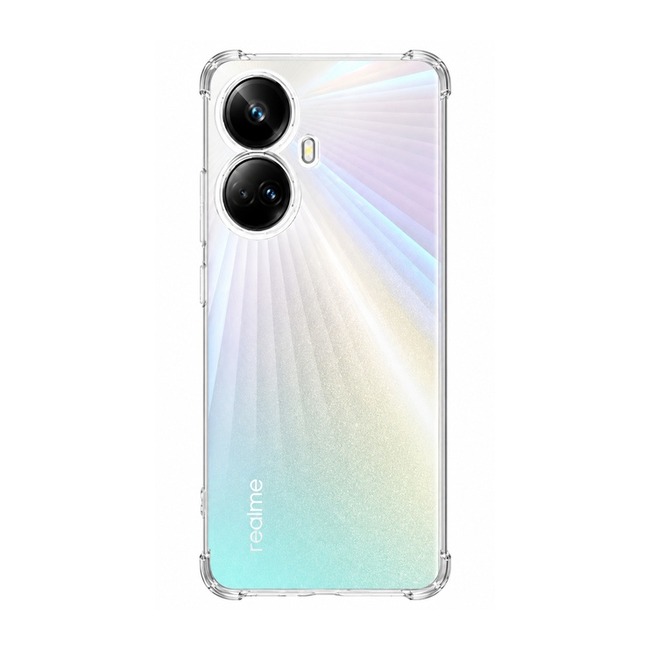Διάφανη θήκη σιλικόνης για Realme 10 Pro+ 5G - διάφανη